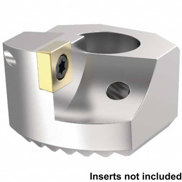 Kennametal - 40mm Body Diam, Manual Single Cutter Boring Head - Benchmark Tooling