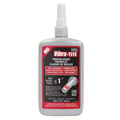 Vibra-Tite - 250 mL Bottle, Red, High Strength Primerless Threadlocker - Benchmark Tooling