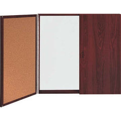 Ghent - Whiteboards & Magnetic Dry Erase Boards Type: Cork/Porcelain On Steel Magnetic Marker Board Height (Inch): 48 - Benchmark Tooling