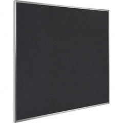 Ghent - Cork Bulletin Boards Style: Recycled Rubber Tack Bulletin Board Color: Black - Benchmark Tooling