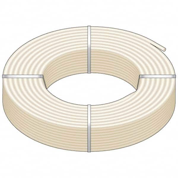 Mueller Industries - 0.862" ID x 1-1/8" OD, 100' Long, PEX-A Tube - Natural with Blue Print, 100 Max psi - Benchmark Tooling