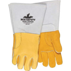 MCR Safety - Size XL Foam Lined Elkskin Welding Glove - Benchmark Tooling