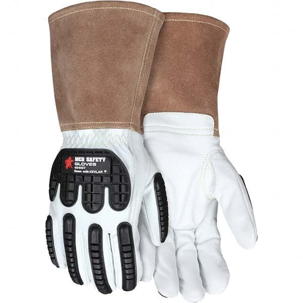 MCR Safety - Size XL Thinsulate Lined Goatskin Welding Glove - Benchmark Tooling