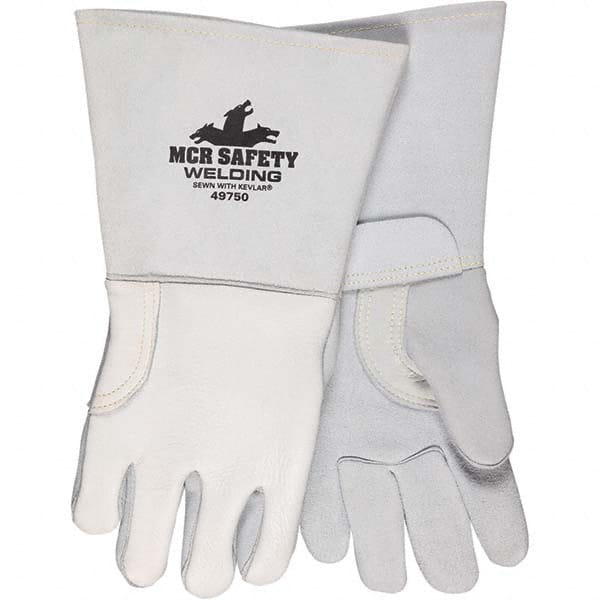 MCR Safety - Size XL Foam Lined Elkskin Welding Glove - Benchmark Tooling