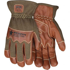 MCR Safety - Size XL Goatskin Work Gloves - Benchmark Tooling