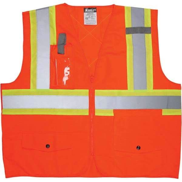 MCR Safety - High Visibility Vests Vest Style: Surveyor's Vest Type: Hi Visibility - Benchmark Tooling