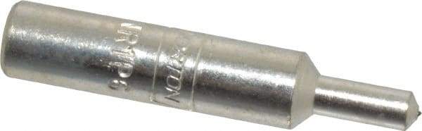 Norton - 0.015" Max Concave Radius Single Point Diamond Dresser - 2" Long x 3/8" Shank Diam - Benchmark Tooling