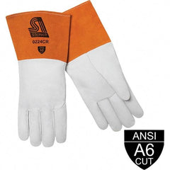 Steiner - Welder's & Heat Protective Gloves Type: Welding Glove Size: 2X-Large - Benchmark Tooling