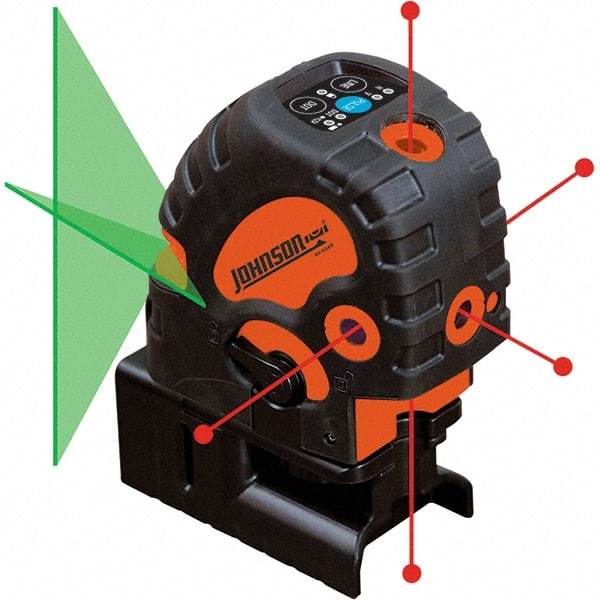 Johnson Level & Tool - Laser Levels Level Type: Self Leveling Combination Laser Maximum Measuring Range (Miles): 0.038 - Benchmark Tooling