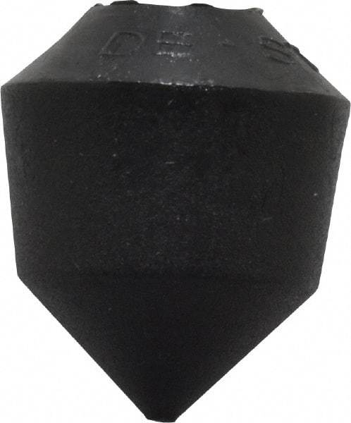 De-Sta-Co - 0.8071" Max Diam, 3/8-16 Thread, Polyurethane, Screw On, Cone Tip, Clamp Spindle Assembly Replacement Cap - For 3/8" Diam Standard Spindle, 0.94" OAL, 0.63" Hole Diam, 0.63" Hole Depth - Benchmark Tooling