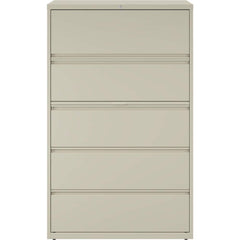 File Cabinets & Accessories; File Cabinet Type: Horizontal; Color: Putty; Material: Steel; Number Of Drawers: 4.000