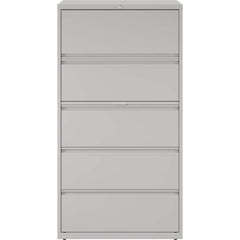 File Cabinets & Accessories; File Cabinet Type: Horizontal; Color: Black; Material: Steel; Number Of Drawers: 5.000