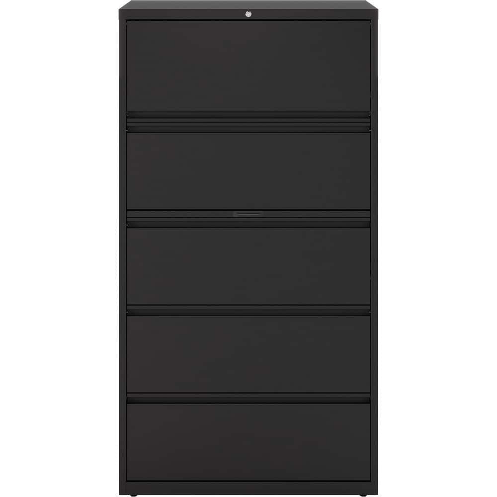 File Cabinets & Accessories; File Cabinet Type: Horizontal; Color: Charcoal; Material: Steel; Number Of Drawers: 4.000