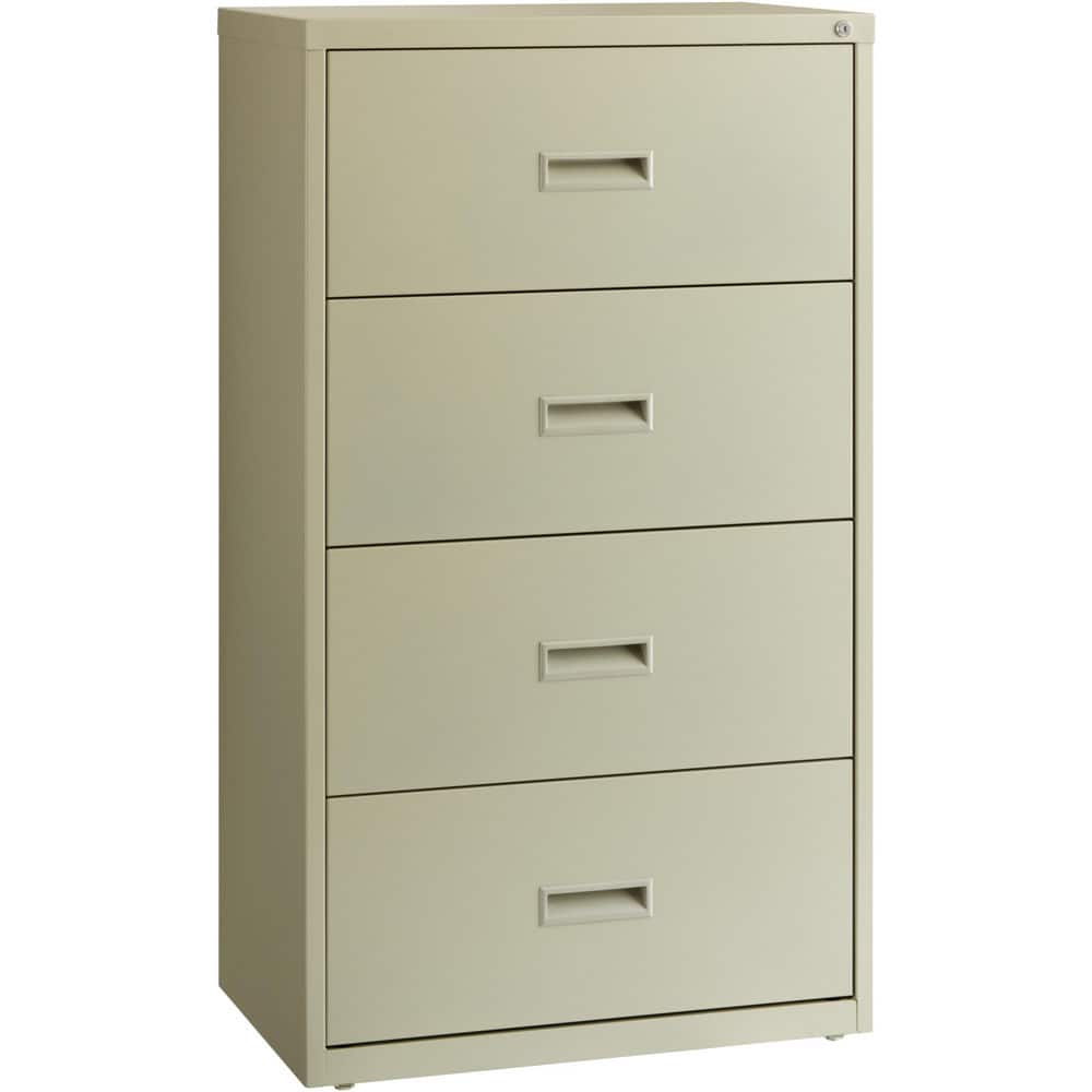 File Cabinets & Accessories; File Cabinet Type: Horizontal; Color: Putty; Material: Steel; Number Of Drawers: 4.000