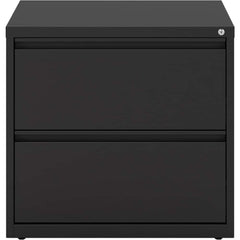 File Cabinets & Accessories; File Cabinet Type: Horizontal; Color: Black; Material: Steel; Number Of Drawers: 2.000