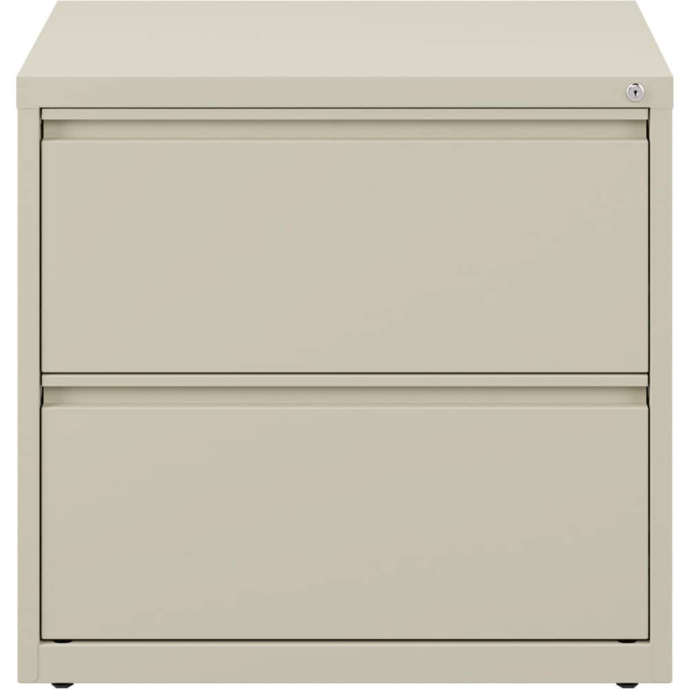 File Cabinets & Accessories; File Cabinet Type: Horizontal; Color: Putty; Material: Steel; Number Of Drawers: 2.000