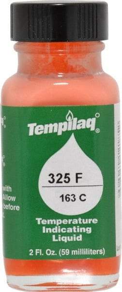 Tempil - 325°F Temp Indicating Liquid - 2 Ounce Container, 163°C - Benchmark Tooling