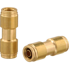 Metal Push-To-Connect Tube Fittings; Fitting Type: UNION TUBE; Connection Type: Push-to-Connect; Material: Brass; Tube Outside Diameter: 3/4; Fitting Shape: Straight; Maximum Working Pressure (Psi - 3 Decimals): 250.000; Overall Length (mm): 53.0000; Stan