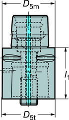 C83910180065 CAPTO HOLDER - Benchmark Tooling