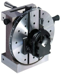 Harig - 24 Position, V-Block Grinding Fixture & Indexing Spacer - 4" High Centerline, 1-3/16" Spacer Through Hole, 8-5/16" OAL, 7-41/64" Overall Height - Benchmark Tooling