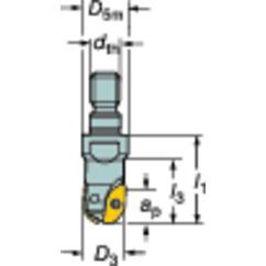 R216-12T08 Coromant Ball Nose Endmill Exchangeable Head - Benchmark Tooling