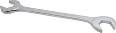 Proto - 1-5/16" Standard Open End Wrench - 13-1/8" OAL, Double End, Chrome Finish, 15° & 60° Head Angle - Benchmark Tooling