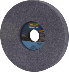 Norton - 7" Diam x 1-1/4" Hole x 1" Thick, I Hardness, 46 Grit Surface Grinding Wheel - Aluminum Oxide, Type 5, Coarse Grade, 3,600 Max RPM, Vitrified Bond, One-Side Recess - Benchmark Tooling