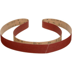 Abrasive Belts; Abrasive Material: Aluminum Oxide; Belt Width (Inch): 0.5; Overall Length (Decimal Inch): 18.0000; Grit: 150; Abrasive Type: Coated; Backing Material: Polyester; Cloth; Backing Weight: XF Weight