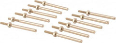 Grobet - 1/8" Shank Abrasive Point Mandrel - 25,000 Max RPM, 1/16" Hole Compatibility, for Rubberized Points - Benchmark Tooling
