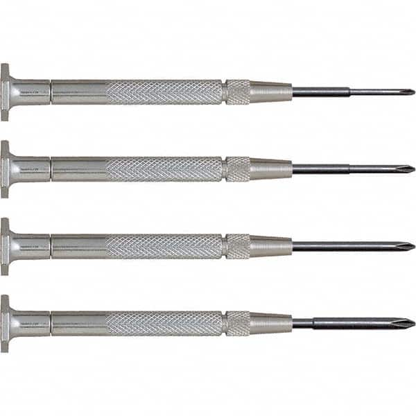 Moody Tools - Precision & Specialty Screwdrivers Type: JIS Overall Length Range: 3" - 6.9" - Benchmark Tooling