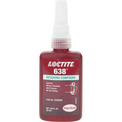 Loctite - 50 mL, Green, High Strength Retaining Compound - Series 638 - Benchmark Tooling