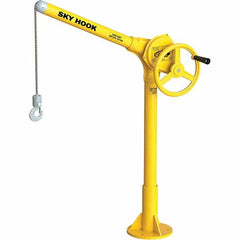 Sky Hook - 500 Lb Steel Lifting Hook Crane - Benchmark Tooling