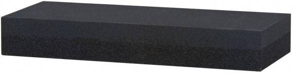 Norton - 5" Long x 2" Wide x 3/4" Thick, Silicon Carbide Sharpening Stone - Rectangle, Coarse, Fine Grade - Benchmark Tooling