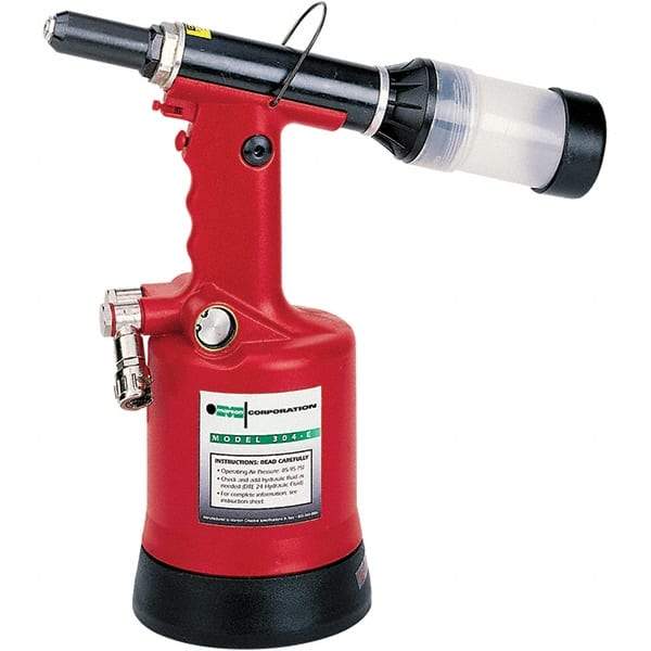 Marson - 1/4" Capacity, Air Riveter - 13/16" Long Stroke, 1/4 NPT Inlet - Benchmark Tooling