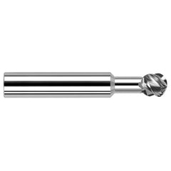 ‎Undercutting End Mills - 0.1870″ (3/16″) Cutter Diameter × 1.2500″ (1-1/4″) Neck Length × 270° Carbide Undercutting End Mill, 4 Flutes - Exact Industrial Supply
