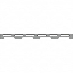 Phillips Precision - Laser Etching Fixture Rails & End Caps Type: Docking Rail Length (mm): 720.00 - Benchmark Tooling