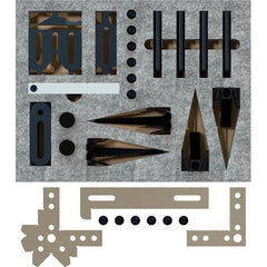 Phillips Precision - CMM Clamps Stud Thread Size: M6 Stud Length (Decimal Inch): 12 - Benchmark Tooling