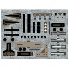 Phillips Precision - CMM Clamps Stud Thread Size: M6 Stud Length (Decimal Inch): 20 - Benchmark Tooling