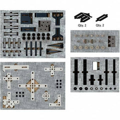 Phillips Precision - CMM Clamps Stud Thread Size: 1/4-20 Stud Length (Decimal Inch): 18 - Benchmark Tooling