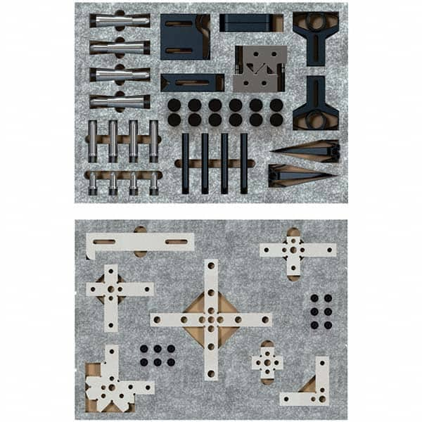 Phillips Precision - CMM Clamps Stud Thread Size: 1/4-20 Stud Length (Decimal Inch): 20 - Benchmark Tooling