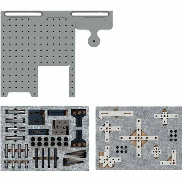 Phillips Precision - CMM Fixtures Type: Fixture Kits & Sets Plate Design: Magnetic - Benchmark Tooling