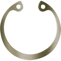 Internal Retaining Rings; Ring Type: HO Style; Groove Diameter: 2.45; Bore Diameter (Decimal Inch): 2.3120; Groove Diameter Tolerance: +0.006/-0.006; Free Diameter: 2.560; Free Outside Diameter: 0; Material: Spring Steel; Groove Width (Decimal Inch): 0.08