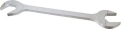 Proto - 1-3/4" Standard Open End Wrench - 17" OAL, Double End, Chrome Finish, 15° & 60° Head Angle - Benchmark Tooling