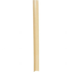 Vestil - 48" Long, Plastic Corner Protectors - Beige - Benchmark Tooling