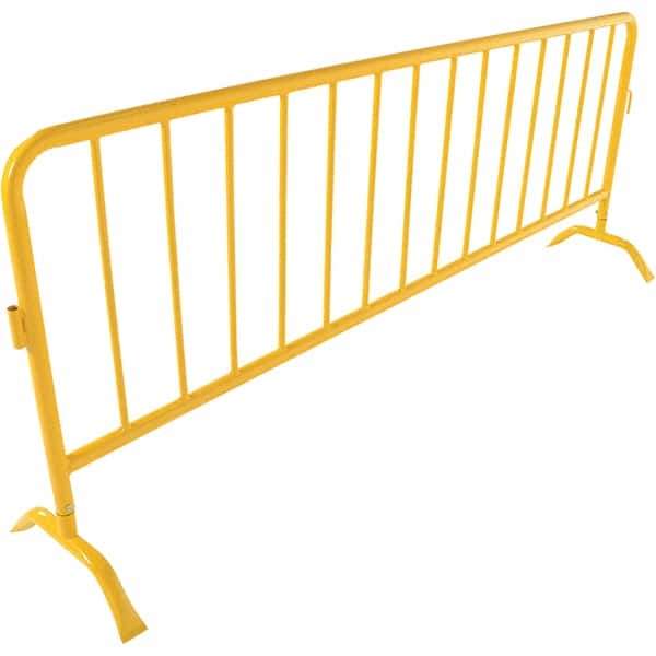 Vestil - Railing Barriers Type: Barricades Length (Inch): 98-5/8 - Benchmark Tooling