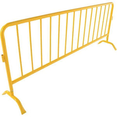 Vestil - Railing Barriers Type: Barricades Length (Inch): 98-5/8 - Benchmark Tooling