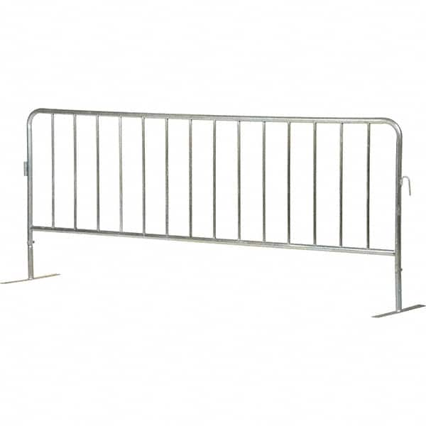 Vestil - Railing Barriers Type: Barricades Length (Inch): 98-5/16 - Benchmark Tooling