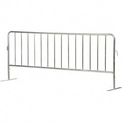 Vestil - Railing Barriers Type: Barricades Length (Inch): 98-5/16 - Benchmark Tooling