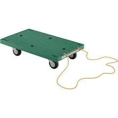 Vestil - 500 Lb Capacity Plastic Dolly - 30" Long x 18" Wide - Benchmark Tooling