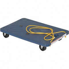 Vestil - 220 Lb Capacity Plastic Dolly - 24" Long x 16" Wide - Benchmark Tooling